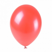 Baloane metalice 28cm 100 buc Roșii